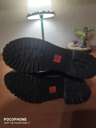 Botines Talla 37,granates.