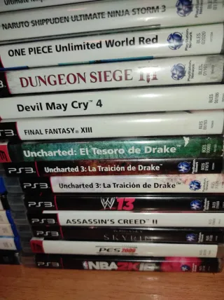 Lote Juegos PS2 y PS3 PlayStation