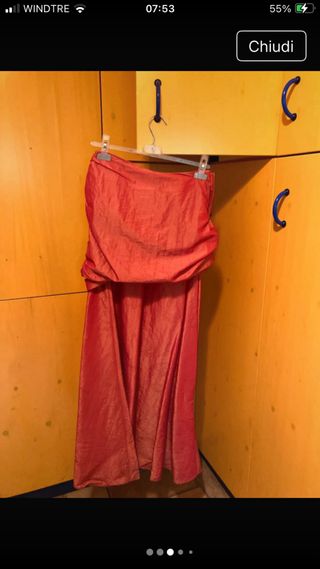 Completo gonna e toppino donna