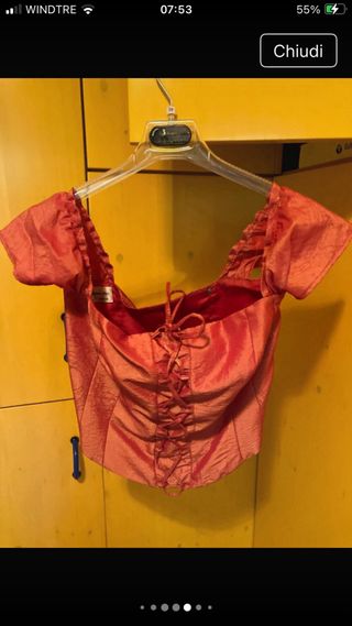 Completo gonna e toppino donna