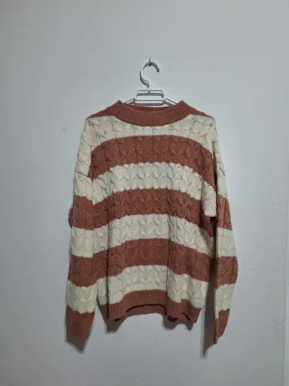 Jersey de punto trenzado