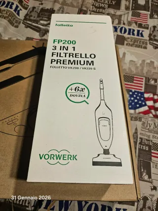 Robot aspirapolvere Folletto VR7s