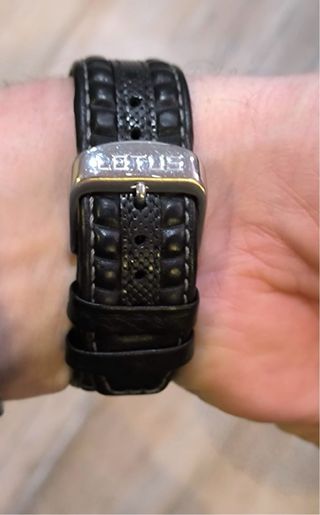 Reloj Lotus Cronógrafo Negro y Plateado