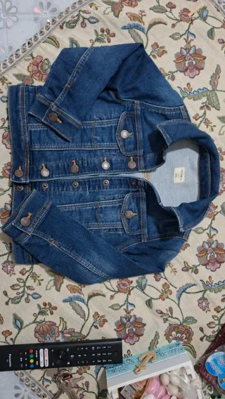 Giubbino jeans bambina 4 anni