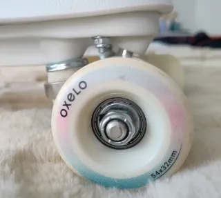 Patines Oxelo blancos, poco uso. Talle 36