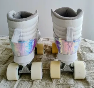 Patines Oxelo blancos, poco uso. Talle 36