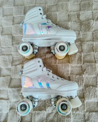 Patines Oxelo blancos, poco uso. Talle 36
