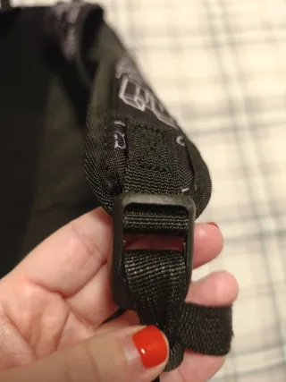 Mochila Puma Negra con Dibujos Blancos