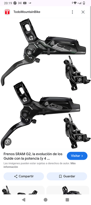 Frenos SRAM G2 Ultimate Ebike