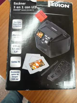 Escáner Medion 3 en 1 con LCD