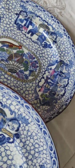 2 Piatti Adams Chinese Bird 1920