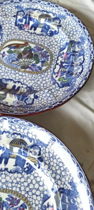 2 Piatti Adams Chinese Bird 1920