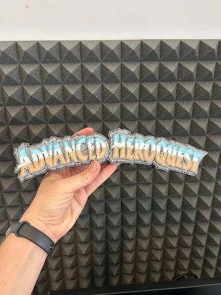 ADVANCED HEROQUEST - Logo 3D