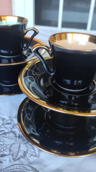 Set 4 Tazze Salins vintage 1950