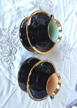 Set 4 Tazze Salins vintage 1950