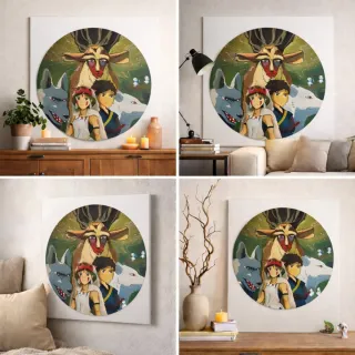 Póster/Prints La Princesa Mononoke Ghibli