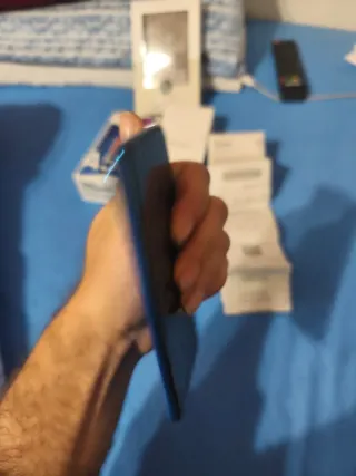 Samsung A50 con cover in pelle