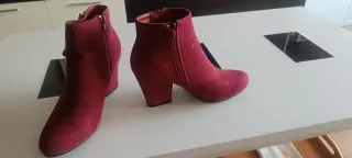 Botines Marypaz  granate Talla 38