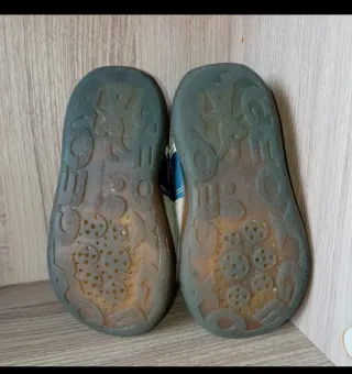 Sandali GEOX blu beige bianchi n.21