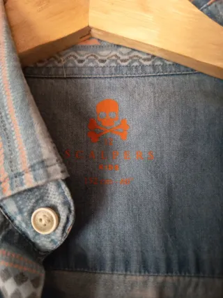 Camisa Scalpers niño estampado