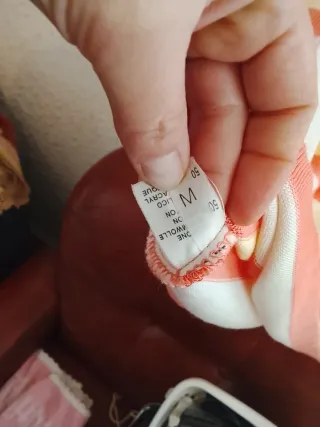 Maglioncino arancione con fiori Taglia M