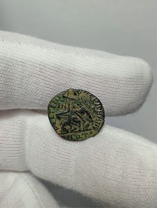 Lotto di 4 antiche monete romane