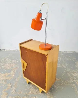 Mesita de noche MID CENTURY. Francia, 60s.