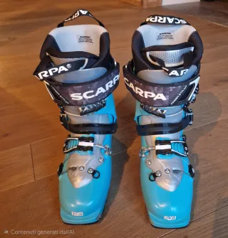 Scarponi sci alpinismo donna Scarpa