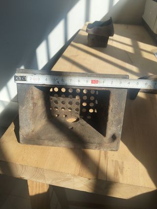 Cesto brasero para estufa de pellets