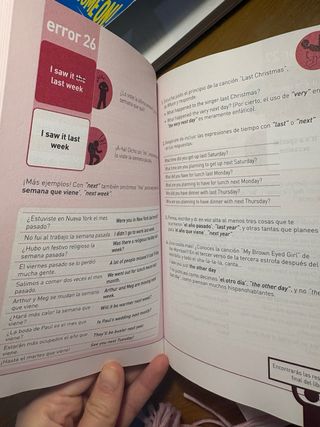 Phrasal Verbs, Errores, Frases Claves