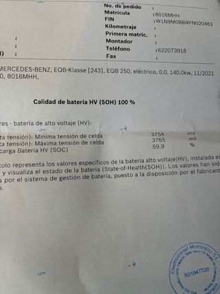 mercedes EQB 250 7 plazas