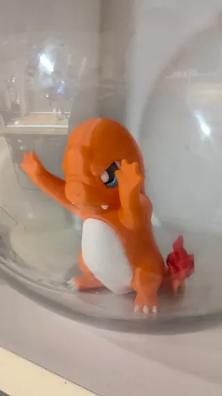Figura Charmander Enfurecido Ventana