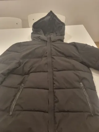 Giacca nera imbottita