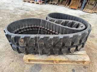 Juego Cadenas Goma Excavadora