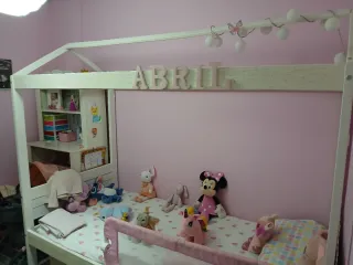 Cama casita infantil 90x200