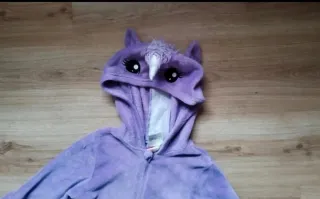 Pijama unicornio niña morado