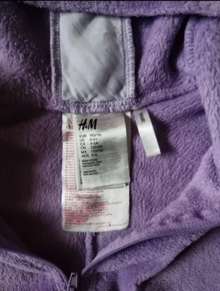 Pijama unicornio niña morado