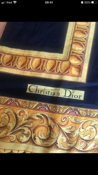 Christian Dior Camicia/Abito CD Nero Oro M/L