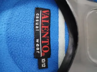 Polar con cremallera azul