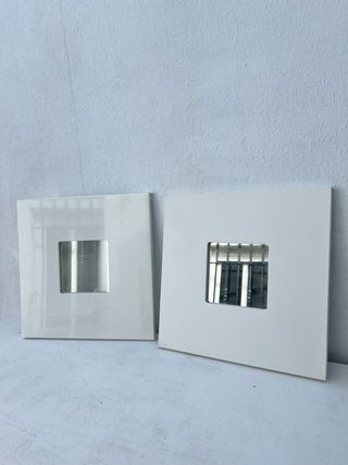 2 Marcos Fotos IKEA MALMA Blanco 10x10