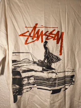 Camiseta Stüssy Beige Talla L