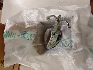 Arredo bagno metallo argento