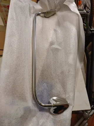 Arredo bagno metallo argento