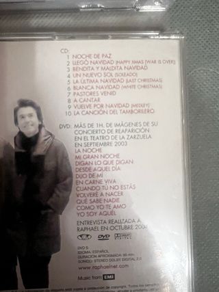 CD Raphael De Amor & Desamor / Vuelve Por Navidad