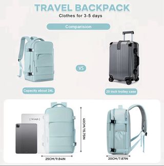 Mochila de cabina verde militar