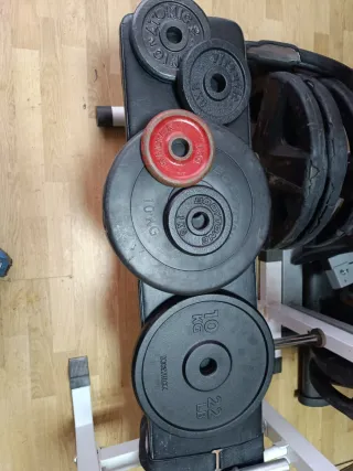 Lote discos para barra 28mm