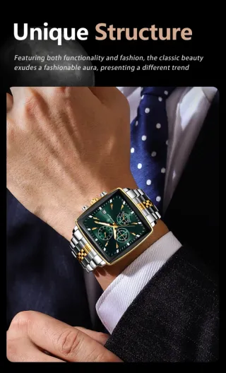 Orologio Boedagar Uomo Oro e Argento