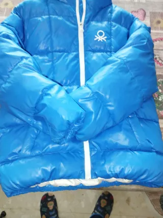 Chaqueta Benetton niño azul