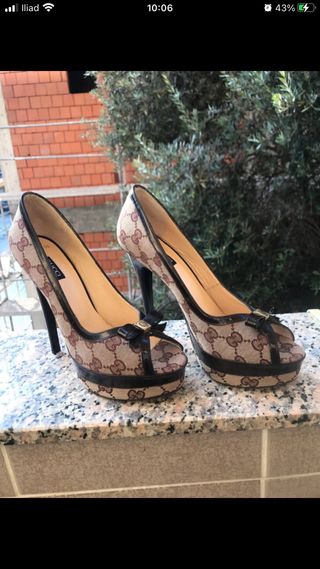 Scarpe Gucci tacco 39 usate 1 volta