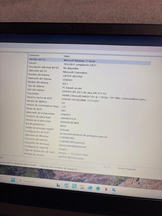 Portátil Lenovo V15-IGL 82C3